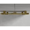 Mexen Uran Badezimmerheizkörper 800 x 600 mm, 336 W, gold - W105-0800-600-00-50