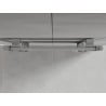 Mexen Uran Badezimmerheizkörper 1200 x 600 mm, 492 W, Chrom - W105-1200-600-00-01