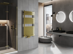 Mexen Uran Badheizkörper 1200 x 600 mm, 492 W, gold - W105-1200-600-00-50