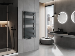 Mexen Uran Badezimmerheizkörper 1200 x 600 mm, 623 W, Anthrazit - W105-1200-600-00-66