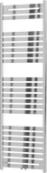 Mexen Uran Badezimmerheizkörper 1800 x 600 mm, 738 W, Chrom - W105-1800-600-00-01
