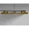 Mexen Uran Badezimmerheizkörper 1800 x 600 mm, 738 W, gold - W105-1800-600-00-50