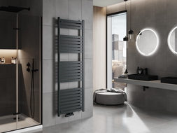Mexen Uran Badheizkörper 1800 x 600 mm, 934 W, Anthrazit - W105-1800-600-00-66