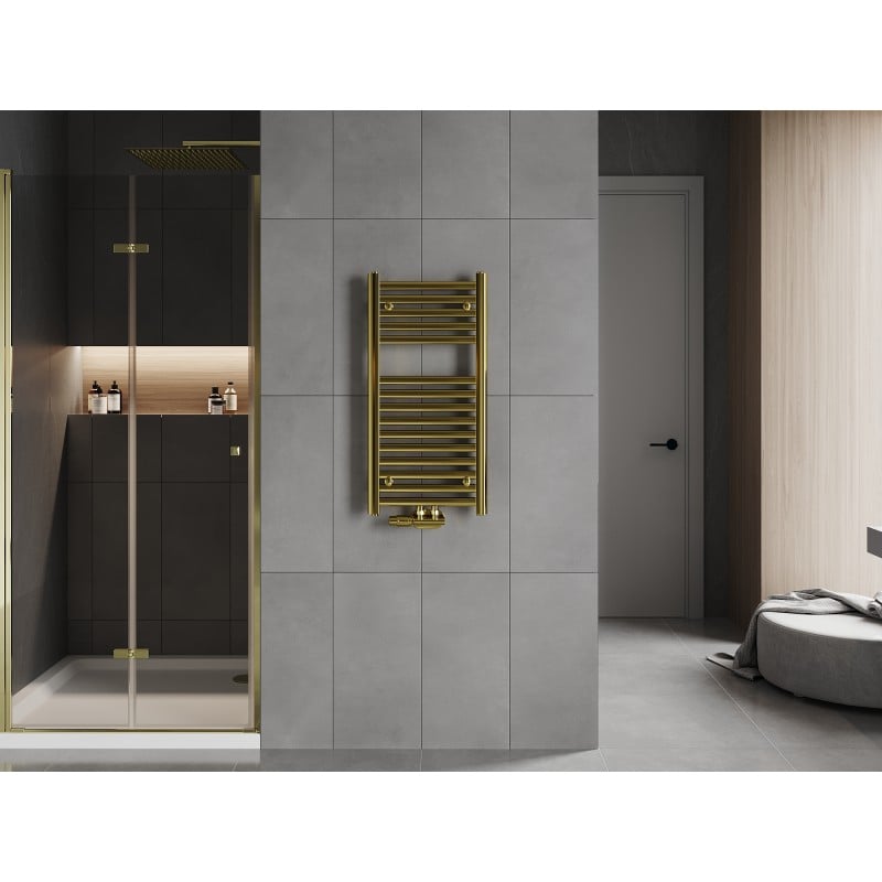 Mexen Hades Badezimmerheizkörper 800 x 400 mm, 253 W, golden - W104-0800-400-00-50