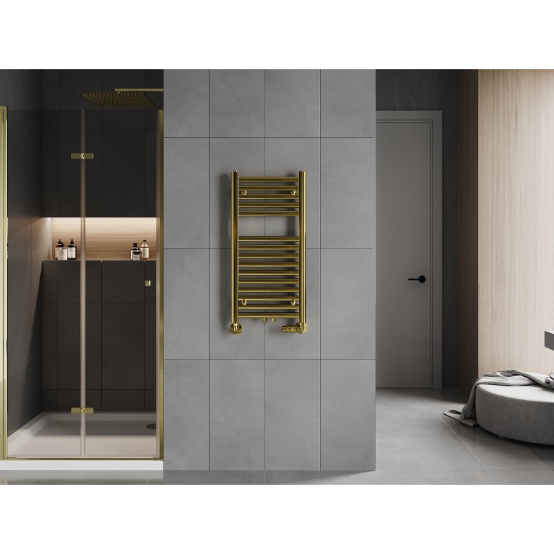 Mexen Hades Badezimmerheizkörper 800 x 400 mm, 253 W, golden - W104-0800-400-00-50