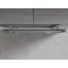 Mexen Hades Badezimmerheizkörper 800 x 600 mm, 357 W, Chrom - W104-0800-600-00-01