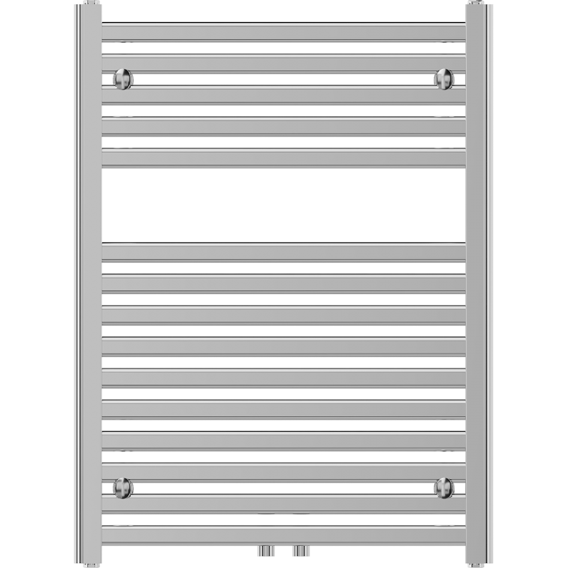 Mexen Hades Badezimmerheizkörper 800 x 600 mm, 357 W, Chrom - W104-0800-600-00-01