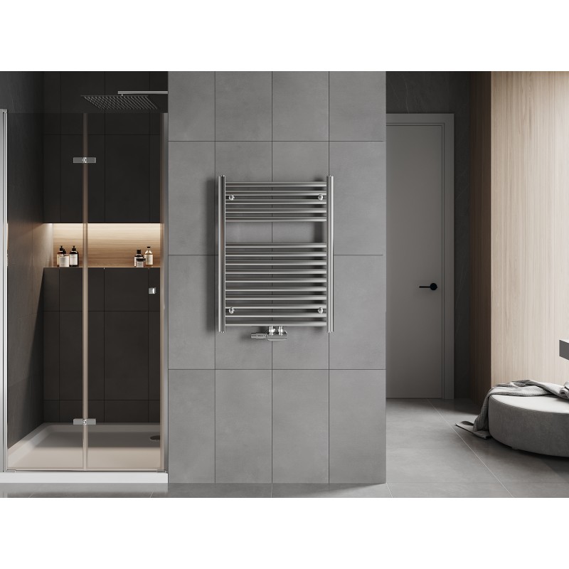 Mexen Hades Badezimmerheizkörper 800 x 600 mm, 357 W, Chrom - W104-0800-600-00-01
