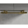 Mexen Hades Badezimmerheizkörper 800 x 600 mm, 357 W, gold - W104-0800-600-00-50