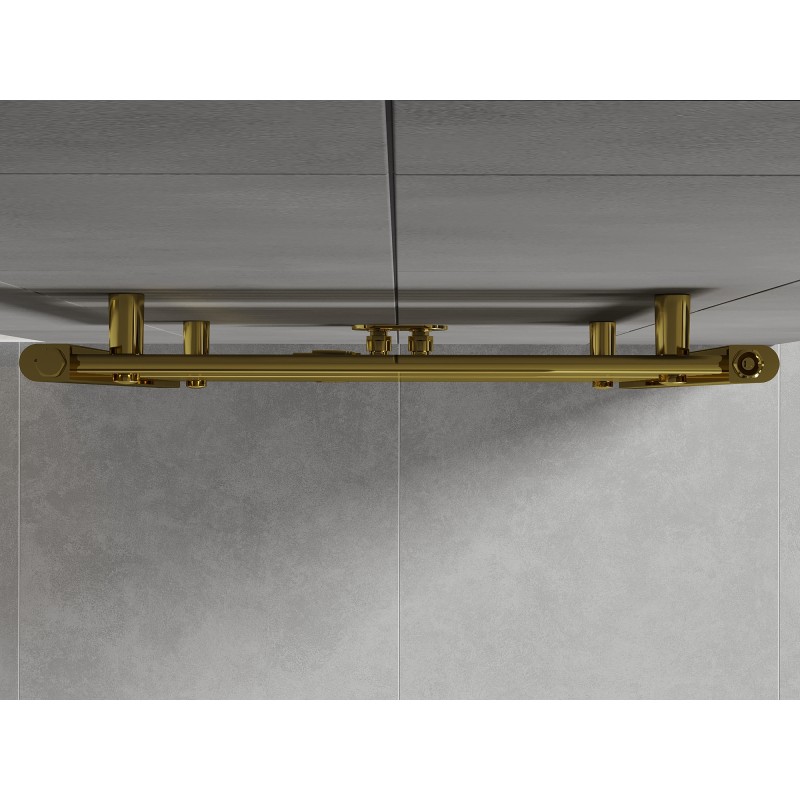 Mexen Hades Badezimmerheizkörper 800 x 600 mm, 357 W, gold - W104-0800-600-00-50