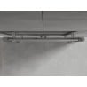 Mexen Hades Badezimmerheizkörper 1200 x 600 mm, 527 W, Chrom - W104-1200-600-00-01