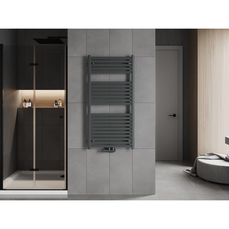 Mexen Hades Badezimmerheizkörper 1200 x 600 mm, 667 W, Anthrazit - W104-1200-600-00-66