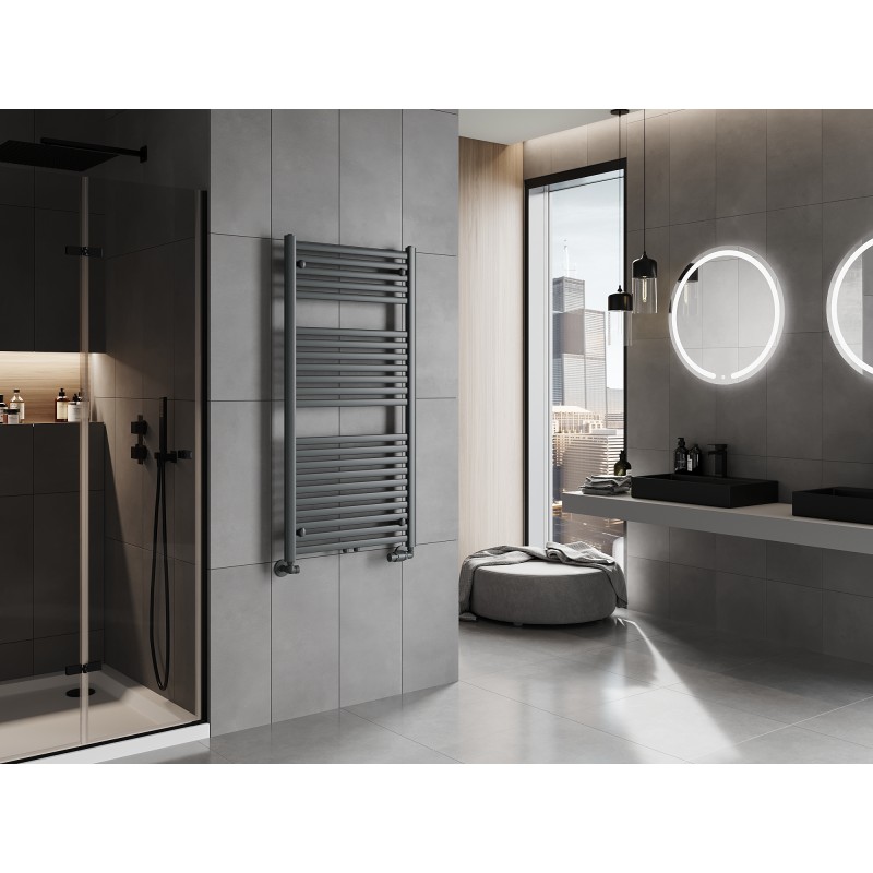 Mexen Hades Badezimmerheizkörper 1200 x 600 mm, 667 W, Anthrazit - W104-1200-600-00-66