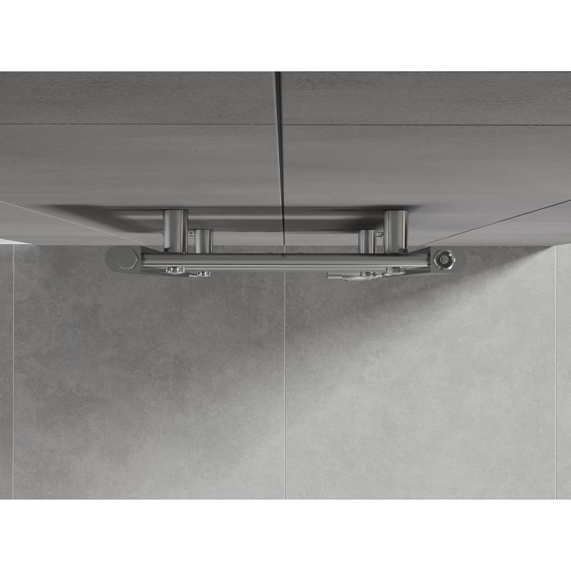 Mexen Hades Badheizkörper 1500 x 400 mm, 461 W, Chrom - W104-1500-400-00-01