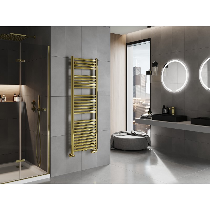 Mexen Hades Badezimmerheizkörper 1500 x 500 mm, 555 W, golden - W104-1500-500-00-50