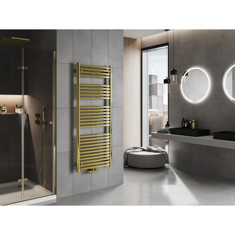 Mexen Hades Badeheizkörper 1500 x 600 mm, 649 W, gold - W104-1500-600-00-50