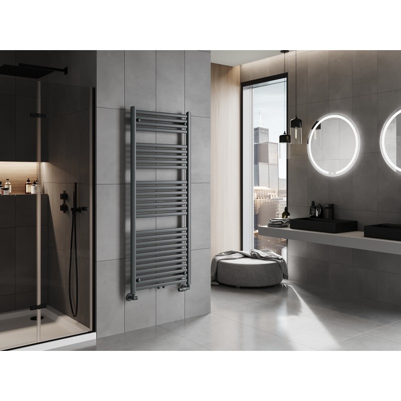 Mexen Hades Badezimmerheizkörper 1500 x 600 mm, 812 W, Anthrazit - W104-1500-600-00-66
