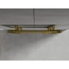 Mexen Hades Badezimmerheizkörper 1800 x 500 mm, 675 W, gold - W104-1800-500-00-50