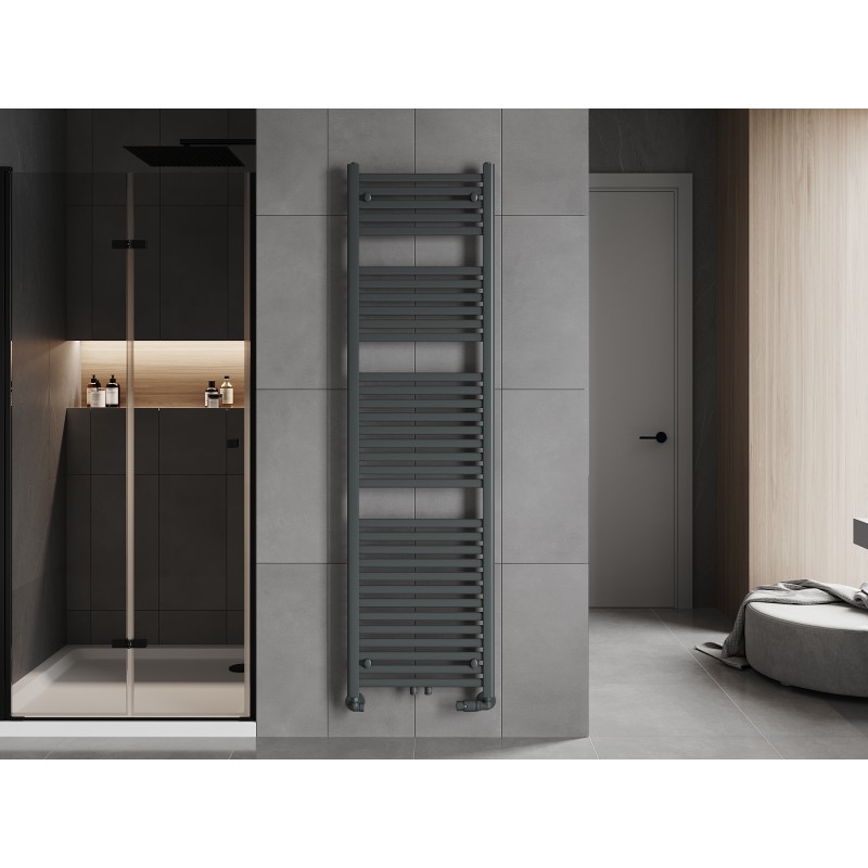 Mexen Hades Badezimmerheizkörper 1800 x 500 mm, 854 W, Anthrazit - W104-1800-500-00-66