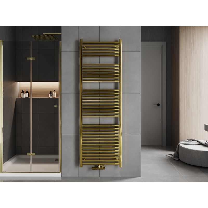Mexen Hades Badezimmerheizkörper 1800 x 600 mm, 790 W, gold - W104-1800-600-00-50