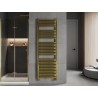 Mexen Hades Badezimmerheizkörper 1800 x 600 mm, 790 W, gold - W104-1800-600-00-50