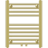 Mexen Mars Badezimmerheizkörper 500 x 400 mm, 141 W, gold - W110-0500-400-00-50