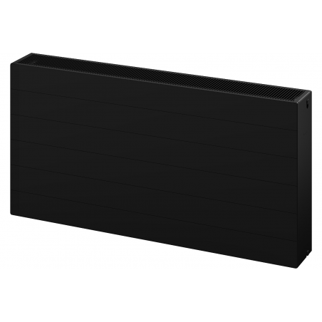 Mexen Line CL33 Plattenheizkörper 400 x 700 mm, seitlicher Anschluss, 1107 W, schwarz - W433L-040-070-70