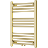 Mexen Mars Badezimmerheizkörper 700 x 500 mm, 224 W, gold - W110-0700-500-00-50