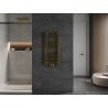 Mexen Mars Badezimmerheizkörper 900 x 400 mm, 244 W, gold - W110-0900-400-00-50