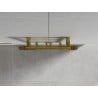 Mexen Mars Badezimmerheizkörper 900 x 400 mm, 244 W, gold - W110-0900-400-00-50