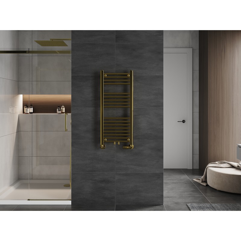 Mexen Mars Badezimmerheizkörper 900 x 400 mm, 244 W, gold - W110-0900-400-00-50