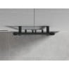 Mexen Mars Badezimmerheizkörper 900 x 400 mm, 309 W, Anthrazit - W110-0900-400-00-66