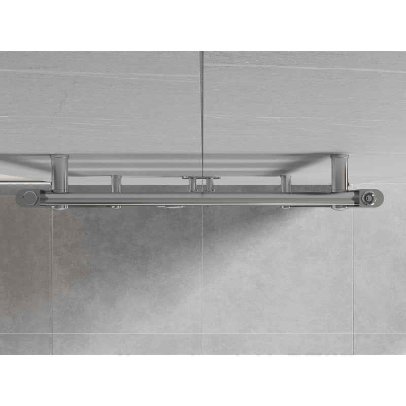 Mexen Mars Badezimmerheizkörper 900 x 600 mm, 340 W, Chrom - W110-0900-600-00-01