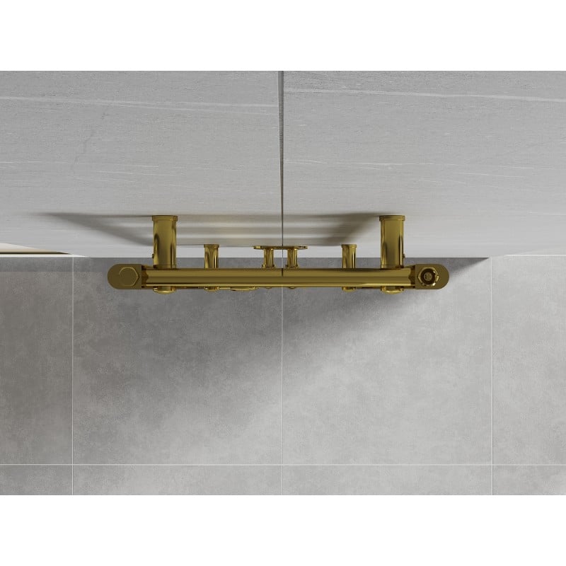 Mexen Mars Badezimmerheizkörper 1200 x 400 mm, 346 W, gold - W110-1200-400-00-50