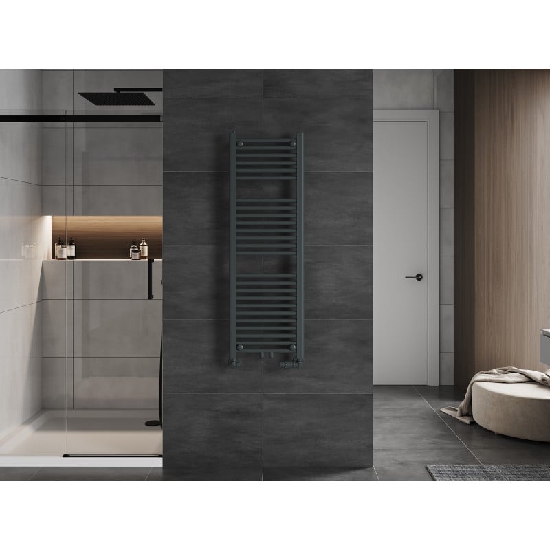 Mexen Mars Badezimmerheizkörper 1200 x 400 mm, 439 W, anthrazit - W110-1200-400-00-66