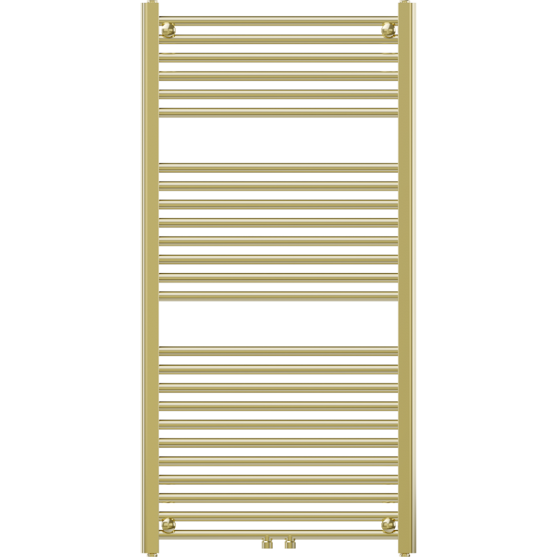 Mexen Mars Badezimmerheizkörper 1200 x 600 mm, 487 W, golden - W110-1200-600-00-50