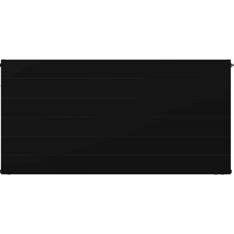 Mexen Line CVL21 Plattenheizkörper 600 x 1600 mm, unterer Anschluss, 1935 W, schwarz - W621L-060-160-70