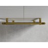 Mexen Mars Badezimmerheizkörper 1500 x 600 mm, 576 W, gold - W110-1500-600-00-50