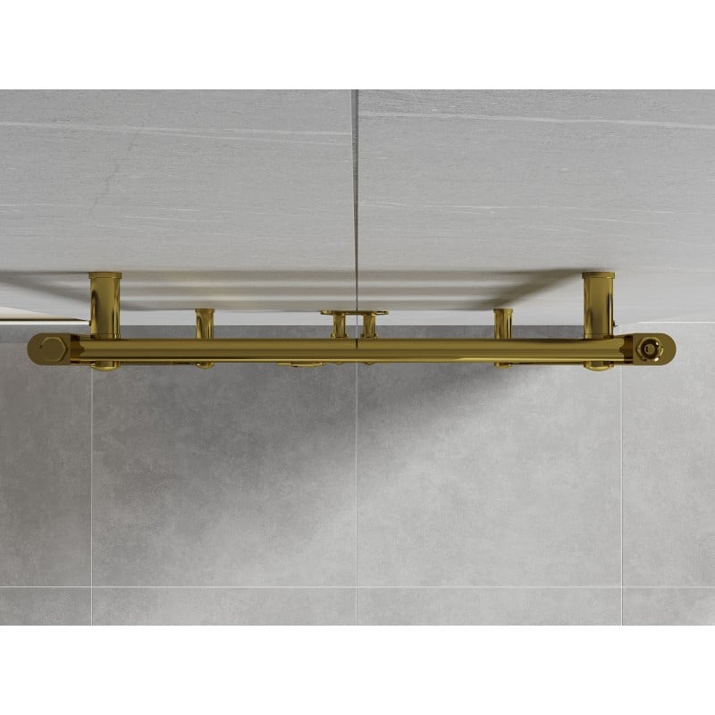 Mexen Mars Badezimmerheizkörper 1500 x 600 mm, 576 W, gold - W110-1500-600-00-50