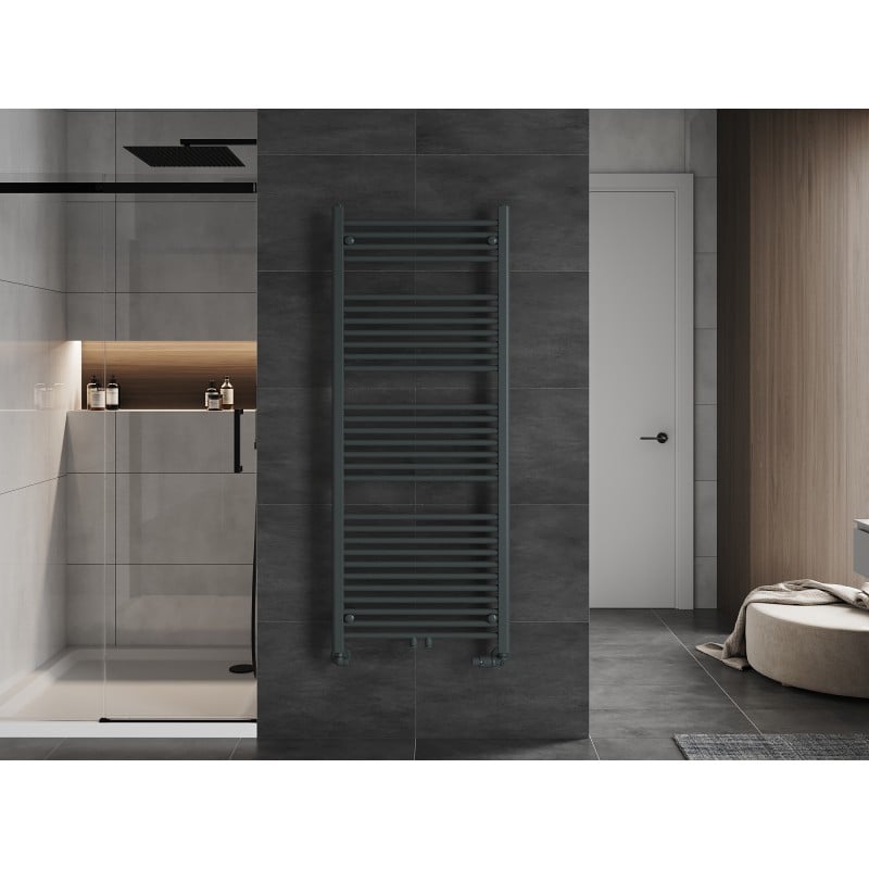 Mexen Mars Badezimmerheizkörper 1500 x 600 mm, 729 W, Anthrazit - W110-1500-600-00-66