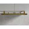 Mexen Mars Badezimmerheizkörper 1800 x 600 mm, 752 W, gold - W110-1800-600-00-50