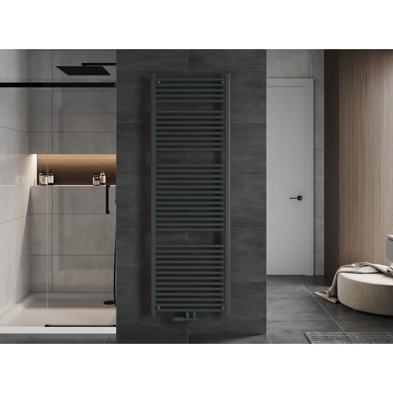 Mexen Mars Badezimmerheizkörper 1800 x 600 mm, 953 W, Anthrazit - W110-1800-600-00-66