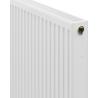 Mexen CC21 Plattenheizkörper 400 x 2400 mm, mittlerer unterer Anschluss, 2223 W, weiß - W6C21-040-240-00