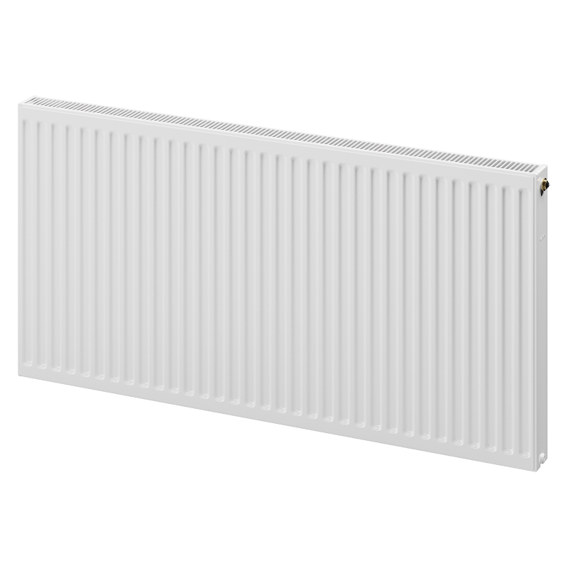 Mexen CC21 Plattenheizkörper 900 x 1500 mm, mittiger unterer Anschluss, 2664 W, weiß - W6C21-090-150-00