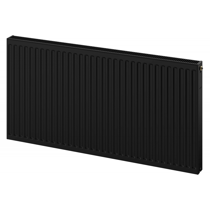 Mexen CV21 Plattenheizkörper 500 x 1200 mm, unterer Anschluss, 1329 W, schwarz - W621-050-120-70