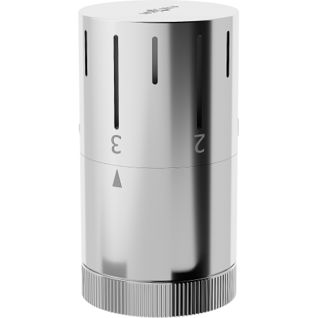 Mexen Uni-T Thermostatkopf für Heizkörper, Chrom - W908-005-01