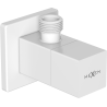 Mexen S Eckventil für Mischbatterie 1/2"x3/8", weiß - 79971-20