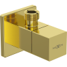 Mexen S Eckventil für Armaturen 1/2"x3/8", gold - 79971-50