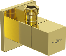 Mexen S Eckventil für Armaturen 1/2"x3/8", Gold - 79971-50