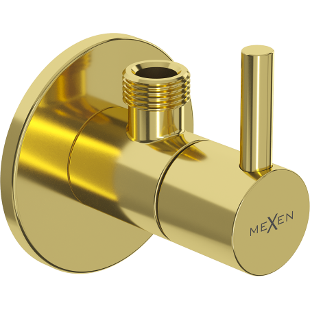 Mexen R2 Eckventil für Armaturen 1/2"x3/8", gold - 79972-50